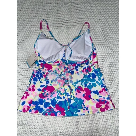 SO Junior Tankini Swimsuit Top NWT. Sz Large 11/13 - Picture 2 of 4